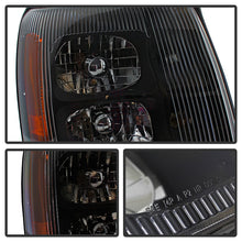 Load image into Gallery viewer, Xtune Headlights Cadillac Escalade HID Model (03-06) [OEM Style] Black w/ Amber Turn Signal Light - Default Title Alternate Image