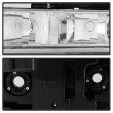 Load image into Gallery viewer, Xtune Headlights Chevy Suburban (94-98) [OE Style w/ Corner &amp; Parking Lights - 8 pcs] Black / Chrome / Smoked - Chrome Alternate Image