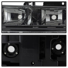 Load image into Gallery viewer, Xtune Headlights Chevy Suburban (94-98) [OE Style w/ Corner &amp; Parking Lights - 8 pcs] Black / Chrome / Smoked - Chrome Alternate Image