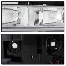 Load image into Gallery viewer, Xtune Headlights Chevy C/K C/10 1500/2500/3500 (94-98) [w/ Corner/LED Bumper Headlights ] Black / Chrome / Smoke - Black Alternate Image