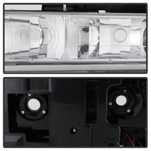 Load image into Gallery viewer, Xtune Headlights Chevy Suburban (92-99) [w/ Corner/LED Bumper Headlights ] Black / Chrome / Smoke - Black Alternate Image