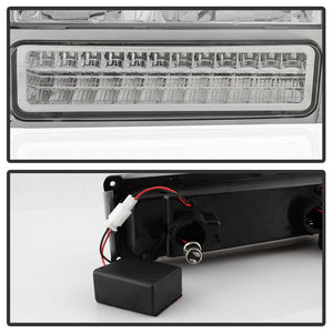 Xtune Headlights Chevy Tahoe (92-99) [w/ Corner/LED Bumper Headlights ] Black / Chrome / Smoke