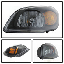 Load image into Gallery viewer, Xtune Crystal Headlights Chevy Cobalt (05-10) Black or Black Smoke w/ Amber Turn Signal Light Alternate Image