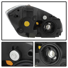 Load image into Gallery viewer, Xtune Crystal Headlights Chevy Cobalt (05-10) Black or Black Smoke w/ Amber Turn Signal Light Alternate Image