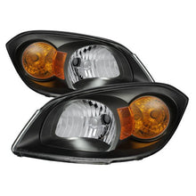 Load image into Gallery viewer, Xtune Crystal Headlights Pontiac G5 (2007-2009) Black Housing w/ Amber Turn Signal Light - Default Title Alternate Image