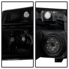 Load image into Gallery viewer, Xtune Headlights Chevy Colorado (04-12) [OEM Style w/ Bumper Lights] Black Smoked w/ Amber Turn Signal Light - Default Title Alternate Image