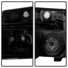 Load image into Gallery viewer, Xtune Headlights GMC Canyon (04-12) [OEM Style w/ Bumper Lights] Black Smoked w/ Amber Turn Signal Light - Default Title Alternate Image