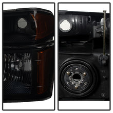 Load image into Gallery viewer, Xtune Headlights Chevy Colorado (04-12) [OEM Style w/ Bumper Lights] Black Smoked w/ Amber Turn Signal Light - Default Title Alternate Image