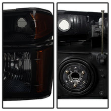 Load image into Gallery viewer, Xtune Headlights GMC Canyon (04-12) [OEM Style w/ Bumper Lights] Black Smoked w/ Amber Turn Signal Light - Default Title Alternate Image