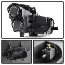 Load image into Gallery viewer, Xtune Projector Headlights Cadillac CTS (2003-2007) Chrome/ Black/ Smoke Alternate Image