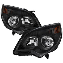 Load image into Gallery viewer, Xtune Headlights Chevy Equinox LS / LT (10-17) [w/ LED Light Bar] Black or Chrome w/ Amber Turn Signal Lights - Black w/o LED Bar Alternate Image
