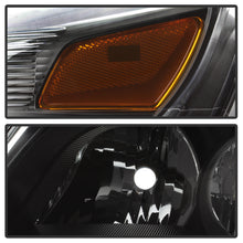 Load image into Gallery viewer, Xtune Headlights Chevy Equinox LS / LT (10-17) [w/ LED Light Bar] Black or Chrome w/ Amber Turn Signal Lights - Black w/ LED Bar Alternate Image