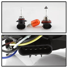 Load image into Gallery viewer, Xtune Headlights Chevy Equinox LS / LT (10-17) [w/ LED Light Bar] Black or Chrome w/ Amber Turn Signal Lights - Black w/ LED Bar Alternate Image