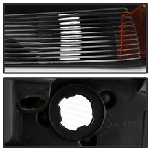 Load image into Gallery viewer, Xtune Headlights Chevy Equinox LS / LT (10-17) [w/ LED Light Bar] Black or Chrome w/ Amber Turn Signal Lights - Black w/ LED Bar Alternate Image