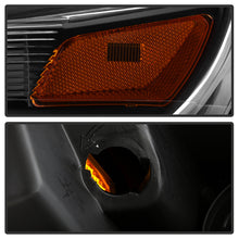 Load image into Gallery viewer, Xtune Headlights Chevy Equinox LS / LT (10-17) [w/ LED Light Bar] Black or Chrome w/ Amber Turn Signal Lights - Black w/ LED Bar Alternate Image