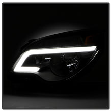 Load image into Gallery viewer, Xtune Headlights Chevy Equinox LS / LT (10-17) [w/ LED Light Bar] Black or Chrome w/ Amber Turn Signal Lights - Black w/ LED Bar Alternate Image