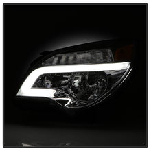 Load image into Gallery viewer, Xtune Headlights Chevy Equinox LS / LT (10-17) [w/ LED Light Bar] Black or Chrome w/ Amber Turn Signal Lights - Black w/ LED Bar Alternate Image