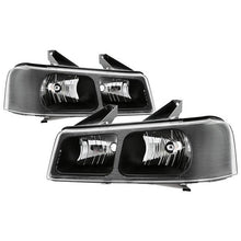 Load image into Gallery viewer, Xtune Projector Headlights Chevy Equinox LTZ (10-17) [Halogen -OEM Style] Chrome / Black w/ Amber Side Light - Black Alternate Image