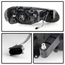 Load image into Gallery viewer, Xtune Headlights Chrysler Sebring Convertible &amp; Sedan (04-06) Black or Chrome w/ Amber Signal Light - Black Alternate Image