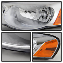 Load image into Gallery viewer, Xtune Headlights Chrysler Sebring Convertible &amp; Sedan (04-06) Black or Chrome w/ Amber Signal Light - Black Alternate Image