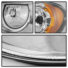 Load image into Gallery viewer, Xtune Crystal Headlights Chrysler Town &amp; Country (05-07) Black or Chrome w/ Amber Signal Light - Black Alternate Image