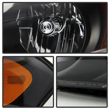 Load image into Gallery viewer, Xtune Crystal Headlights Chevy Monte Carlo (06-07) Black or Black Smoked w/ Amber Turn Signal Light - Black Alternate Image