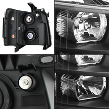Load image into Gallery viewer, Xtune Crystal Headlights Chevy Silverado (07-14) [Optional DRL LED Lights] Black / Chrome / Smoke Alternate Image
