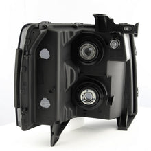 Load image into Gallery viewer, Xtune Crystal Headlights Chevy Silverado (07-14) [Optional DRL LED Lights] Black / Chrome / Smoke Alternate Image