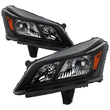 Load image into Gallery viewer, Xtune Headlights Chevy Traverse (2013-2017) [OEM Style] Black w/ Amber Signal Lights Alternate Image
