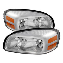 Load image into Gallery viewer, Xtune Headlights Chevy Uplander (05-09) Black or Chrome w/ Amber Signal Light - Chrome Alternate Image