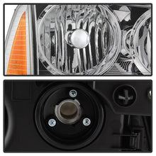 Load image into Gallery viewer, Xtune Headlights Dodge Charger (05-10) [OEM Style w/ Corner 4pcs] Chrome w/ Amber Signal Lights - Default Title Alternate Image