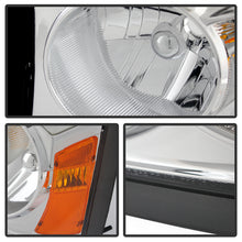 Load image into Gallery viewer, Xtune Crystal Headlights Dodge Dakota (05-07) Black or Chrome w/ Amber Signal Lights - Black Alternate Image