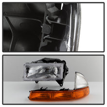 Load image into Gallery viewer, Xtune Headlights Dodge Dakota (97-04) [OEM Style] Chrome w/ Bumper Signal Lights - w/ Amber Light Alternate Image