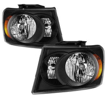 Load image into Gallery viewer, Xtune Headlights Dodge Durango (07-09) [OEM Style] Black or Chrome w/ Amber Corner Lights - Black Alternate Image