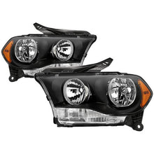 Load image into Gallery viewer, Xtune Headlights Dodge Durango (11-13) [OEM Style] Black w/ Amber Turn Signal Light - Default Title Alternate Image