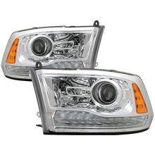 Load image into Gallery viewer, Xtune Projector Headlights Dodge Ram 1500 (09-18) [OEM Style - Halogen Model] Black or Chrome w/ Amber Turn Signal Light Alternate Image