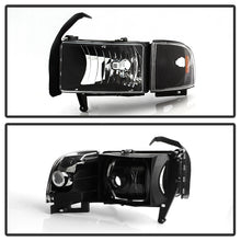Load image into Gallery viewer, Xtune Headlights Dodge Ram 1500 (94-02) [OEM Style] Black w/ Corner Lamps - Default Title Alternate Image