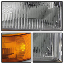 Load image into Gallery viewer, Xtune Headlights Ford F150/Bronco (1992-1996) Chrome w/ Amber Corner Bumper - Default Title Alternate Image
