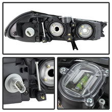 Load image into Gallery viewer, Xtune Crystal Headlights Ford Contour (98-00) [OEM Style] Chrome w/ Amber Corner Lights - Default Title Alternate Image