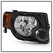 Load image into Gallery viewer, Xtune Headlights Ford Escape (08-12) [OEM Style] Black w/ Amber Signal Lights Alternate Image