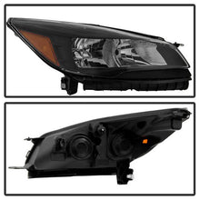 Load image into Gallery viewer, Xtune Headlights Ford Escape (13-16) [OEM Style] Black w/ Amber Signal Lights Alternate Image