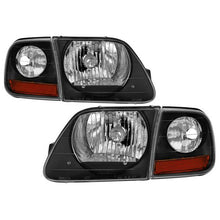 Load image into Gallery viewer, Xtune Headlights Ford F150 (1997-2003) Chrome or Black w/ Corner Light Alternate Image