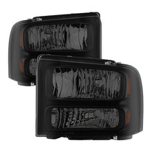 Load image into Gallery viewer, Xtune Crystal Headlights Ford Excursion (99-04) Black Smoked w/ Amber Turn Signal Lights - Default Title Alternate Image