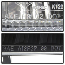 Load image into Gallery viewer, Xtune Crystal Headlights Ford F250 F350 F450 Superduty (99-04) [OEM Style] Black or Chrome w/ Amber Corner Lights - Full Amber Light / Chrome Alternate Image
