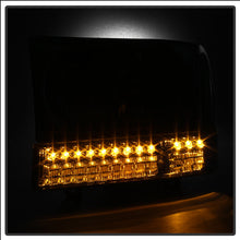 Load image into Gallery viewer, Xtune Crystal Headlights Ford Excursion (99-04) [OEM Style] Black or Chrome w/ Amber Corner Lights - Full Amber Light / Chrome Alternate Image
