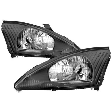 Xtune Headlights Ford Focus (2000-2004) [OEM Style] Black