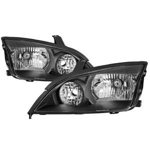 Xtune Headlights Ford Focus (2005-2007) [OEM Style] Black