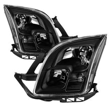 Pair Of Black Housing Headlights For Ford Fusion 2006-2009 – Halogen, No Turn Bulbs