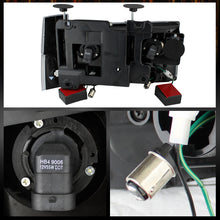 Load image into Gallery viewer, Xtune Crystal Headlights Chevy/GMC C/K Series 1500/2500/3500 (88-93) [Black / Chrome / Smoke] w/ or w/o Bumper Lights - w/o Bumber Lights / Black Alternate Image