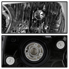 Load image into Gallery viewer, Xtune Crystal Headlights Honda Accord (03-07) Chrome w/ Amber Turn Signal Lights Alternate Image